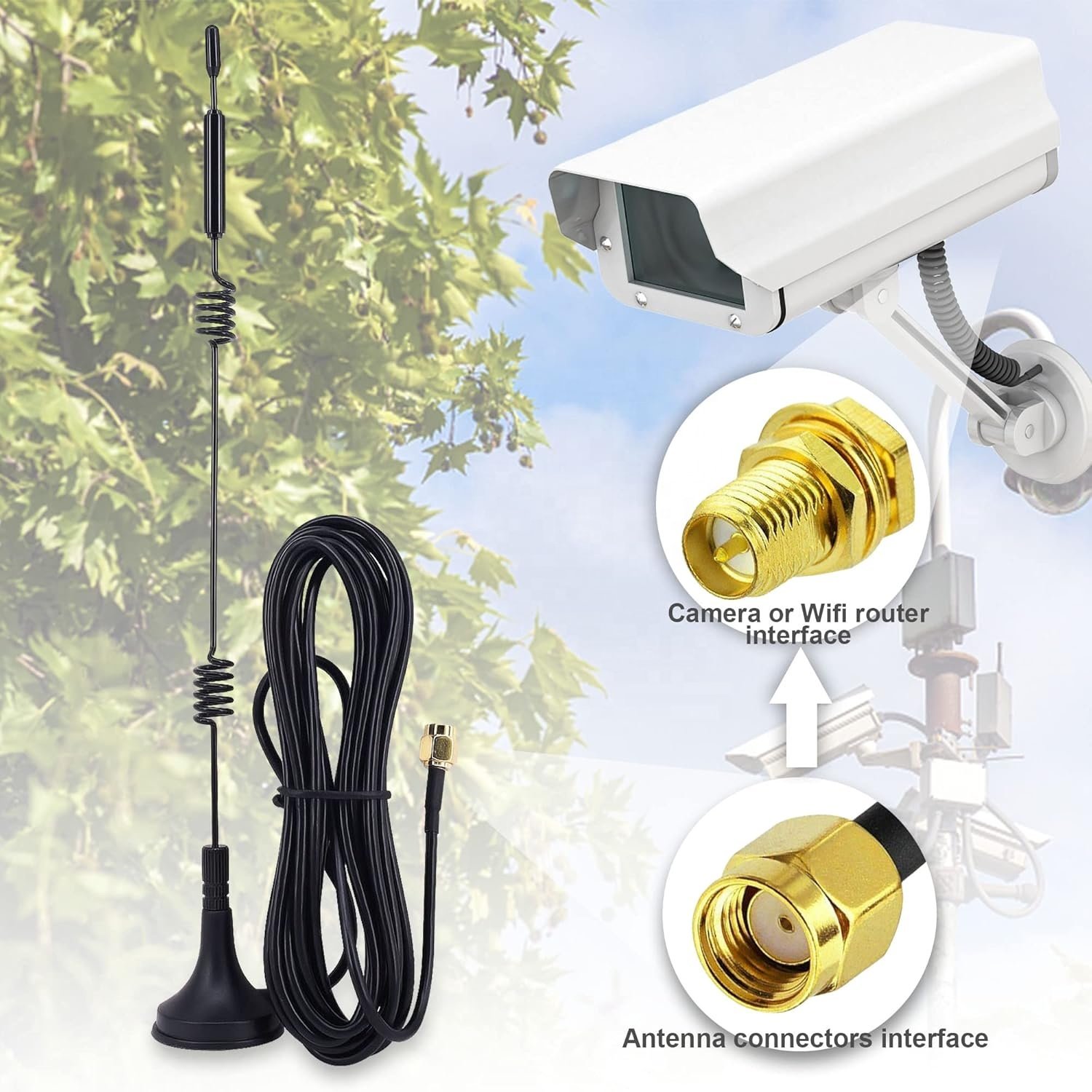Customized GSM 3g 4g 5g RF frequency omni directional antenna high gain 5g omni directional antenna wifi sma antenna